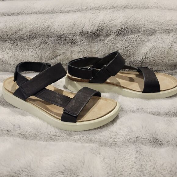 Ecco Corksphere strap sandals, size 41/10 - Picture 3 of 9